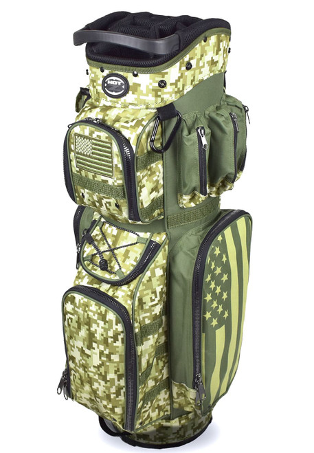 Hot-Z Golf Military Active Duty Cart Bag - Image 1