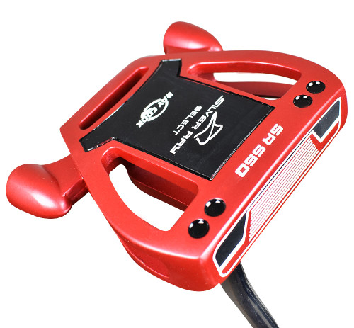 Ray Cook Golf Silver Ray Select SR550 Red Putter - Image 1
