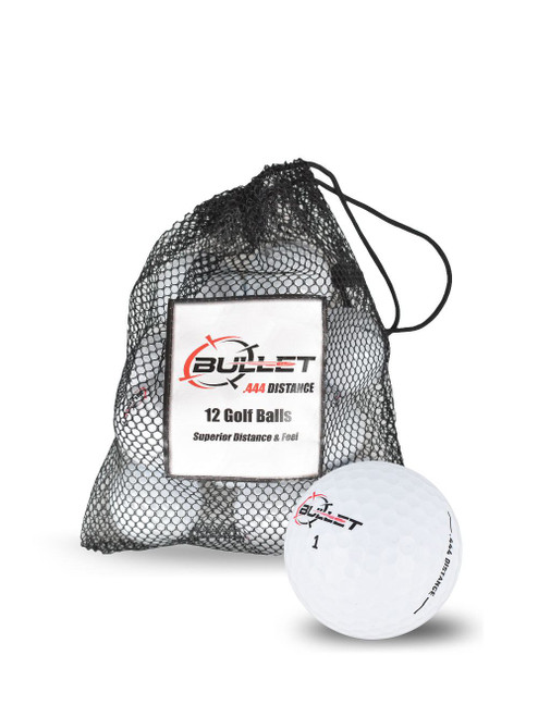 Bullet .444 Distance Golf Balls [12-Ball] LOGO ONLY - Image 1