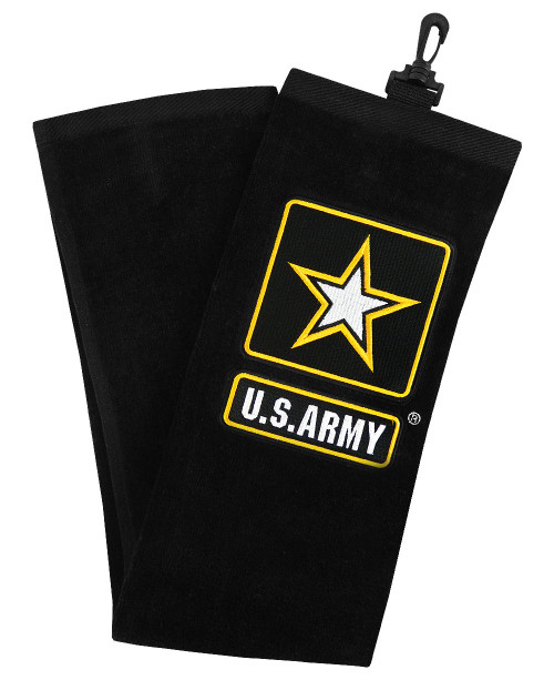 Hot-Z Golf US Military Tri Fold Towel Army - Image 1