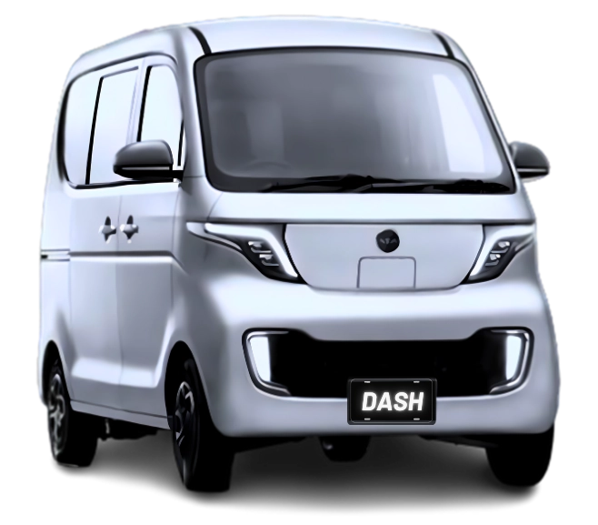 Indigo Dash - Ultra efficient light utility Smart EV for affordable last-mile delivery of people, packages and food