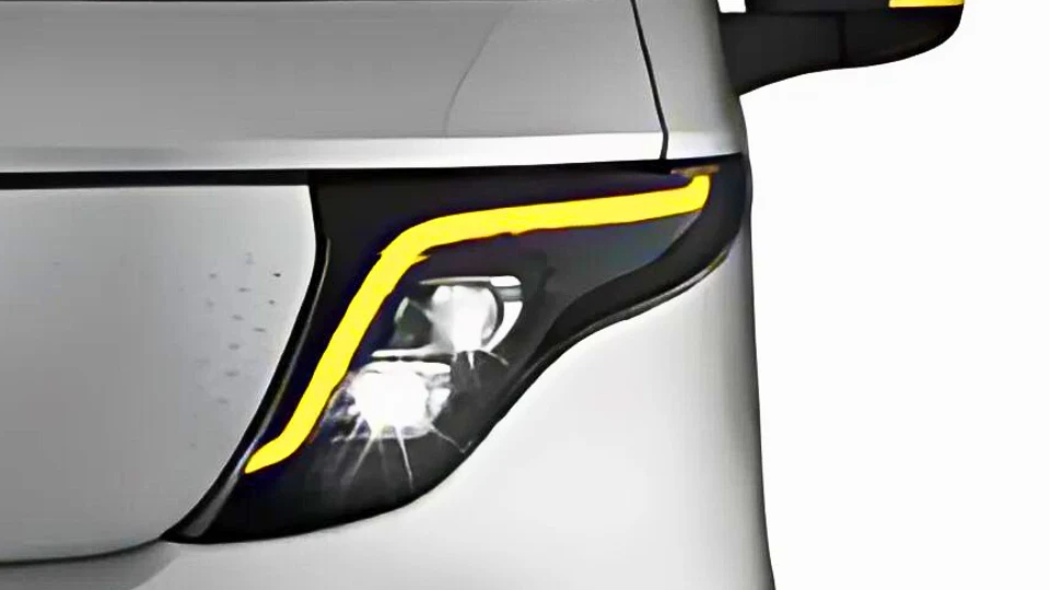 LED headlamps on the Indigo Dash